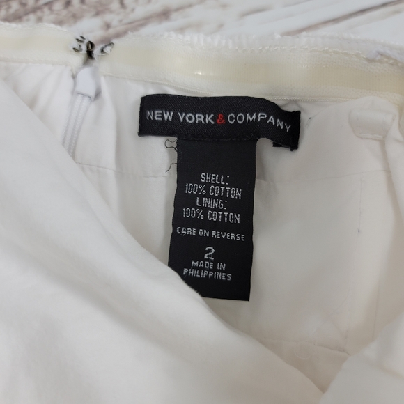 New York & Company | Strapless Eyelet Lace Dress - Picture 9 of 9